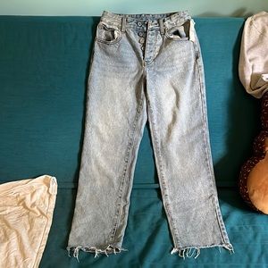 PacSun jeans mom high rise